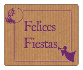 [3280071] ETIQ.REG. R.300 FELICES FIESTAS ANGEL