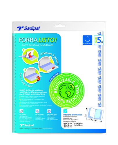 FORRO AJUST.SADIPAL 31x52 - Pack de 5 unidades