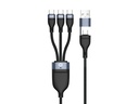 ETTA06B15C cable USB USB 2.0 1,5 m USB A/USB C 3 x USB C Negro