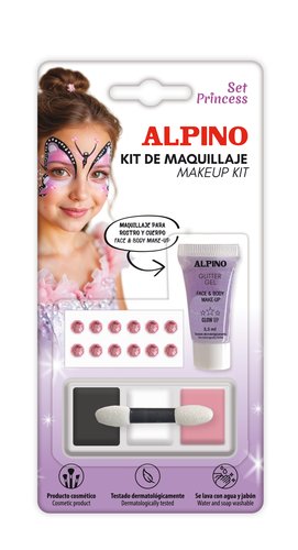 [DL000696] MAQUILL.ALPINO SET PRINCESA - Pack de 6 unidades