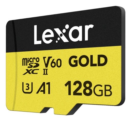 [LMSGOLD128G-BNNNG] Professional GOLD 128 GB MicroSDXC UHS-II