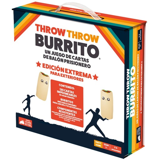 [EKITTB02ES] Exploding Kittens EKITTB02ES juego de tablero Throw Throw Burrito Juego De Cartas Partido