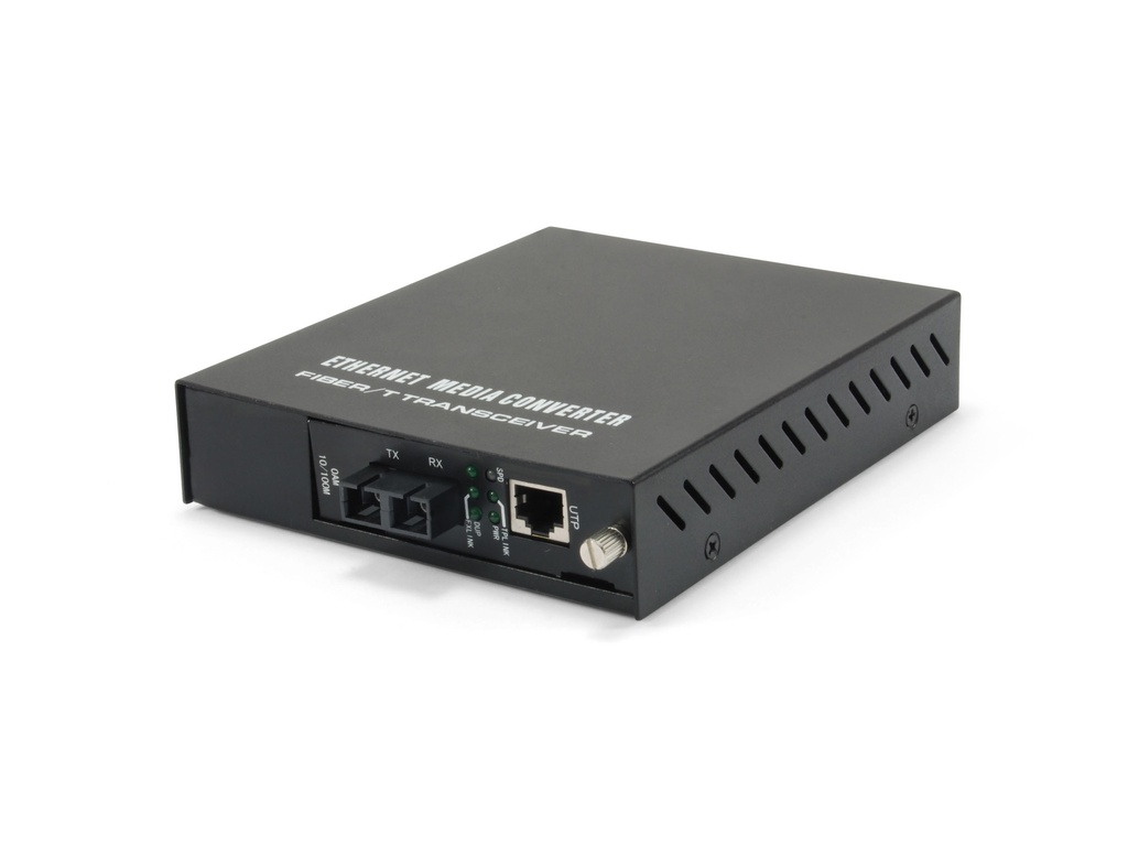 FVM-1101 convertidor de medio 100 Mbit/s 1310 nm Negro