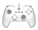 FORCE GC200 WHITE mando y volante Blanco USB Gamepad Analógico/Digital Android, PC