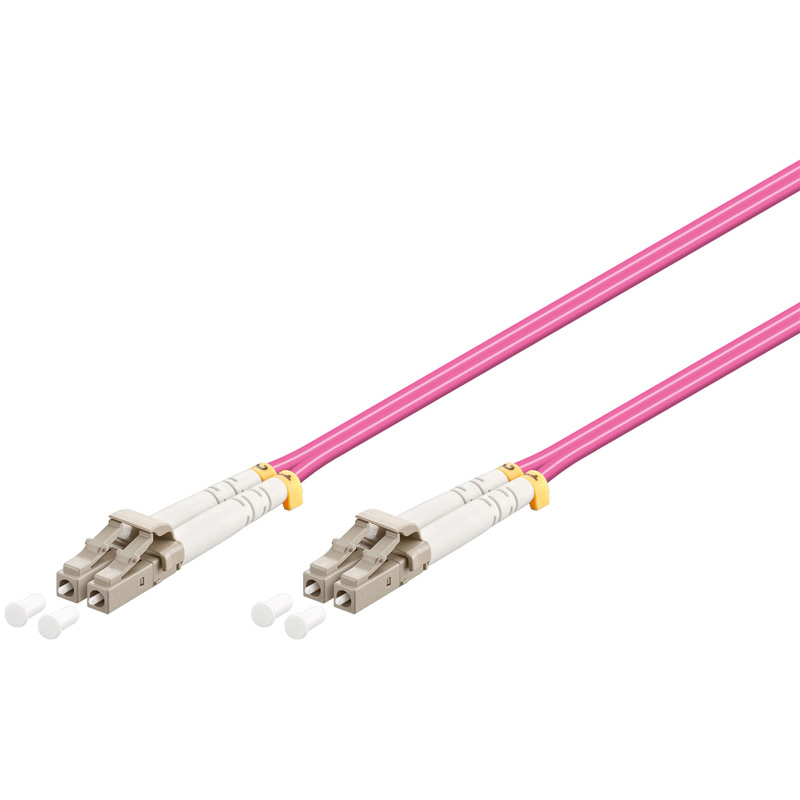 WPC-FP4-5LCLC-010 Cable de fibra óptica e InfiniBand 1 m LC Violeta