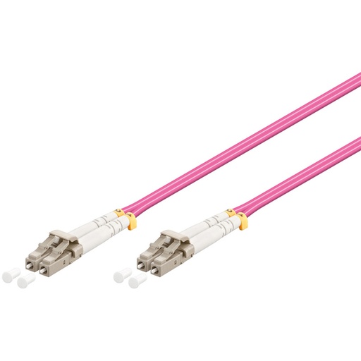 [WPC-FP4-5LCLC-010] WPC-FP4-5LCLC-010 Cable de fibra óptica e InfiniBand 1 m LC Violeta