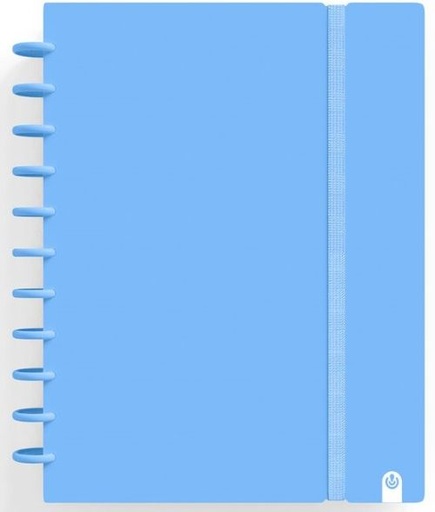 CUADERNO INGENIOX A4 80H HORIZONTAL AZUL PASTEL
