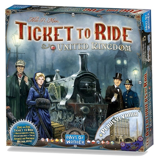 [824968817773] Ticket to Ride Map Collection #5 United Kingdom