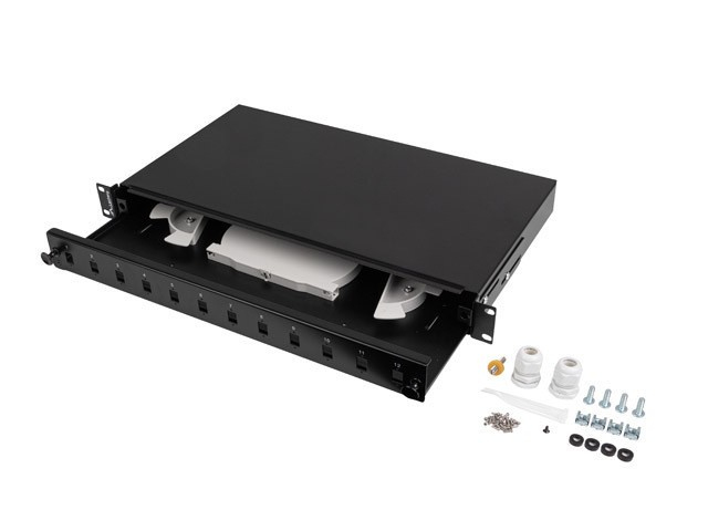 [FOP1-12SS-LDB] FOP1-12SS-LDB panel de parcheo 1U