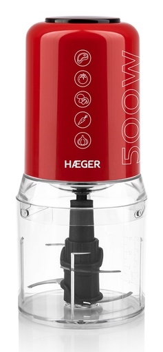 [CH-50W.009A] Chop Master 0,5 L 500 W Rojo