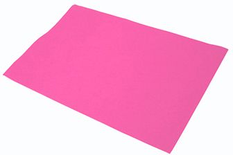 PACK/10 PLANCHAS DE FIELTRO 40X60 CM ROSA