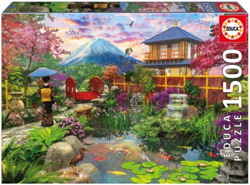 PUZZLE 1500 PIEZAS JARDIN JAPONES
