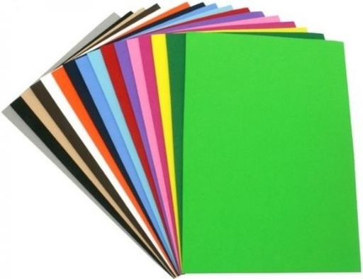 BOLSA 10 LAMINAS GOMA EVA VERDE CLARO 20X30 2MM FIXO