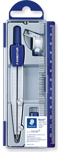 [550 60] ESTUCHE COMPAS ESCOLAR NORIS CLUB 550 STAEDTLER