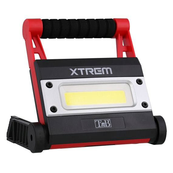 Xtremwork Negro, Rojo Linterna universal COB LED