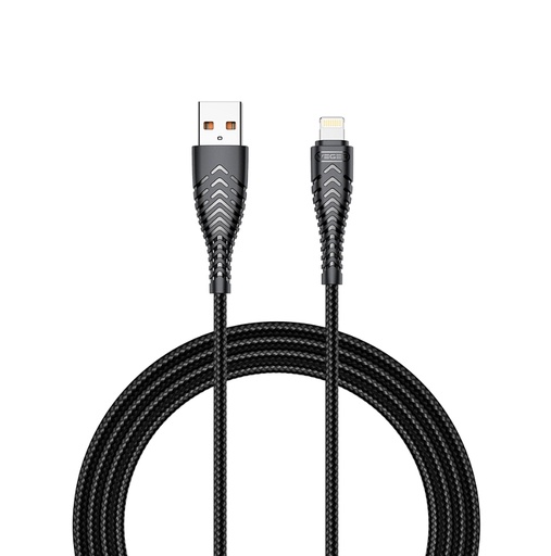 [VG-V105] A/LIGHTNING 2.0 1.2M NEGRO cable USB USB 2.0 1,2 m USB C USB A