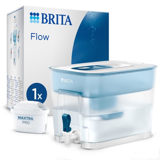 [1051126] Flow Basic Blue MX PRO Filtro para depósito de agua 8,2 L Azul, Transparente
