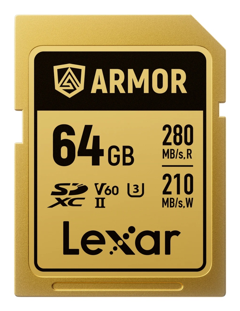 ARMOR GOLD 64 GB SDXC UHS-II