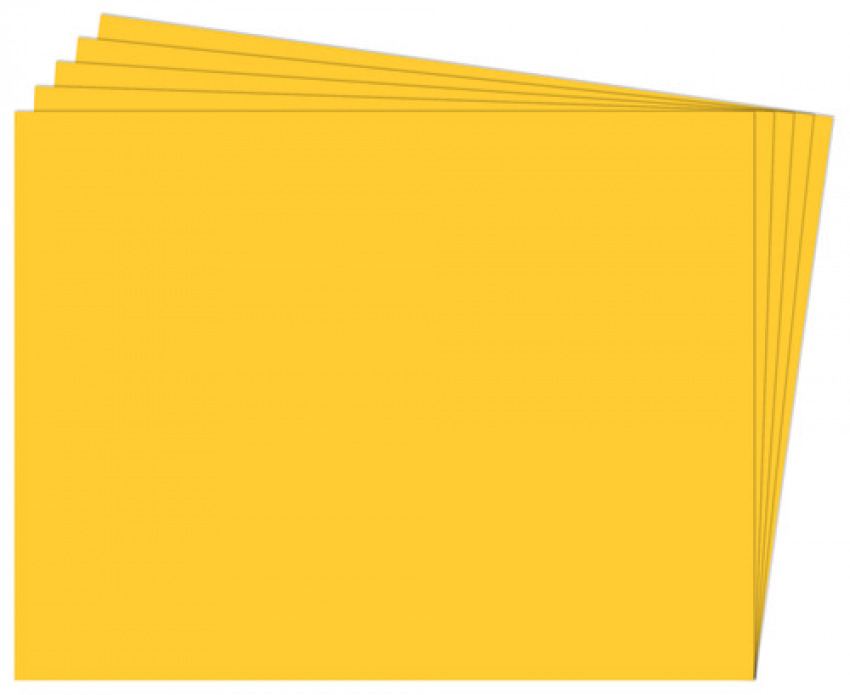 PAQ/25 CARTULINA FIXO 50X65 180G. AMARILLO CANARIO