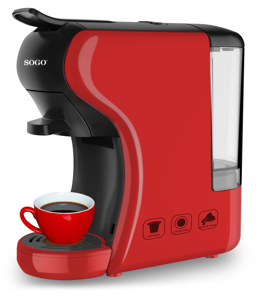 CAF-SS-5675-R cafetera eléctrica Máquina espresso 0,6 L