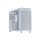 PRIME AP303 TG White Midi Tower Blanco
