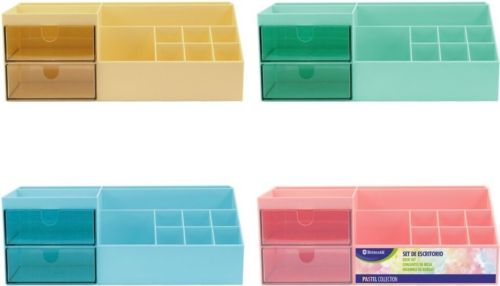 SET DE ORGANIZADOR SOBREMESA COLORES SURTIDOS