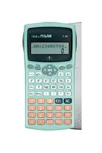 [159110SLBL] CALCULADORA CIENTIFICA M240 SILVER MILAN 240 FUNCIONES