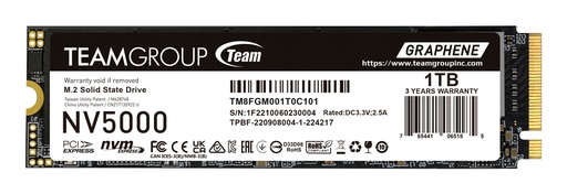 [TM8FGM001T0C101] NV5000 1 TB M.2 PCI Express 4.0 NVMe 3D NAND