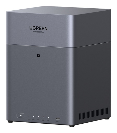 [85660] DH4300 Plus NAS Mini Tower 8 GB LPPDDR4X UGOS Pro Gris