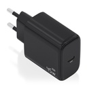 Cargador GaN 45W, 1xUSB-C PD3.0, Negro