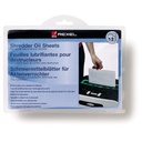 PACK 12 HOJAS DE ACEITE LUBRICANTE PARA DESTRUCTORA