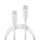 ZYRO 60W-1 cable USB USB 2.0 1 m USB C Blanco