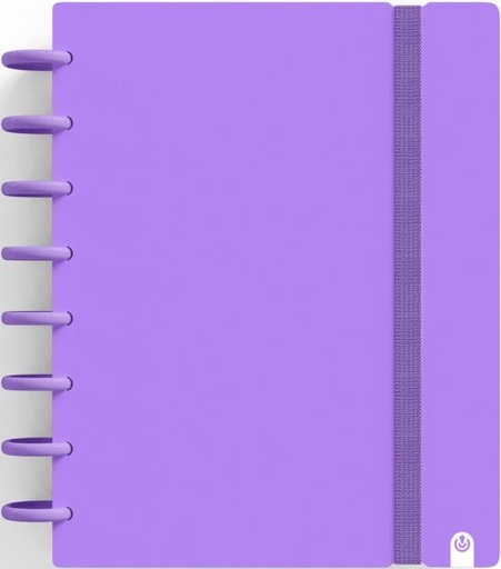 CUADERNO INGENIOX A5 80H CUADRICULA VIOLETA