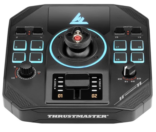[2960948] Sol-R 5 Base Negro USB Base de joystick Analógico/Digital PC