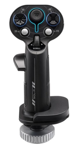 [2960941] Sol-R 3 AVA Add-On Grip Negro USB Palanca de vuelo Analógico/Digital PC