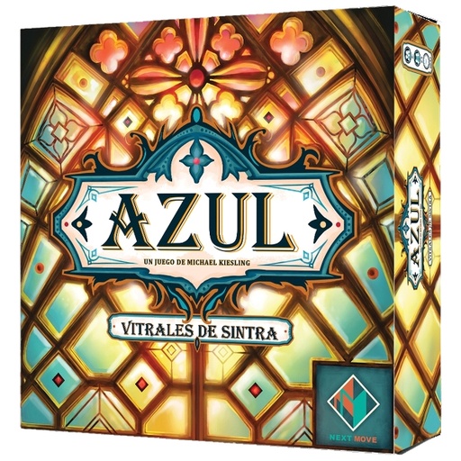[NMG00011ES] Azul Azul Vitrales de Sintra Juego de mesa Simulación económica