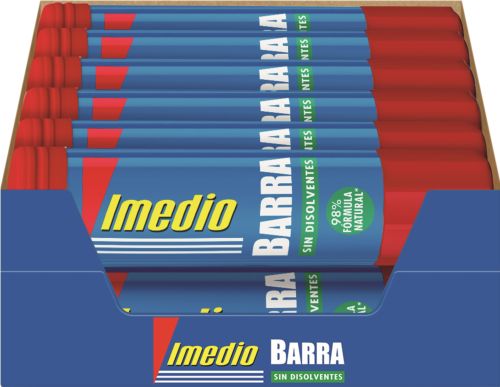 EXP 12 BARRAS PEGAMENTO IMEDIO 21G.