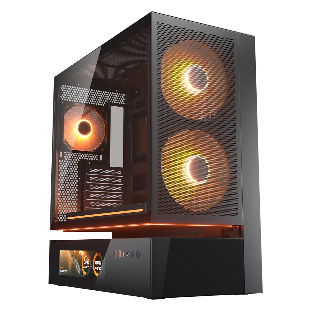 CGR-2DA4B-MV Midi Tower Negro