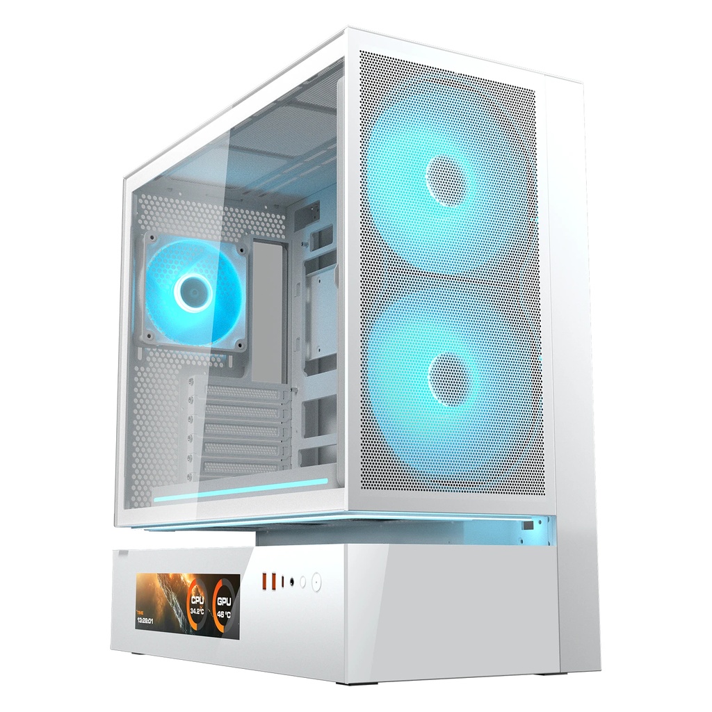CGR-2DA4W-MV Midi Tower Blanco