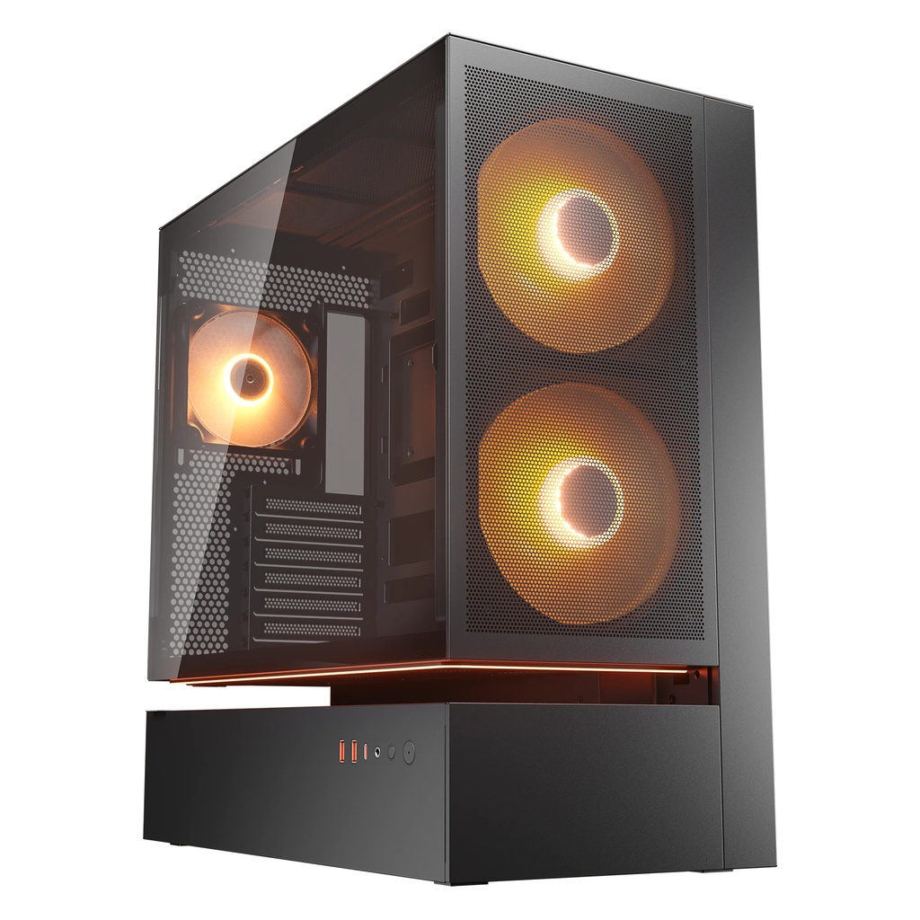 CGR-2DA4B-M Midi Tower Negro