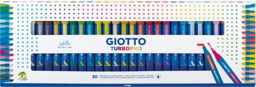 [F427900] ESTUCHE 30 ROTULADORES DOBLE PUNTA TURBOPRO GIOTTO