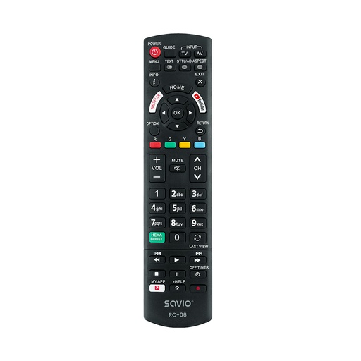 [RC06] RC-06 do TV Panasonic mando a distancia IR inalámbrico Botones