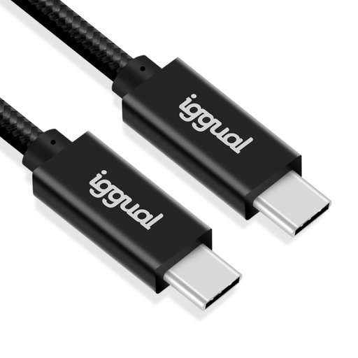[IGG320402] Cable USB-C 3.2 Gen2x2 100W 5A 4K 1m nylon