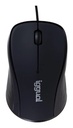 Ratón óptico XS-KIDS-1600DPI negro
