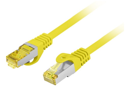 [PCF6A-10CU-0050-Y] PCF6A-10CU-0050-Y cable de red Amarillo 0,5 m Cat6a S/FTP (S-STP)