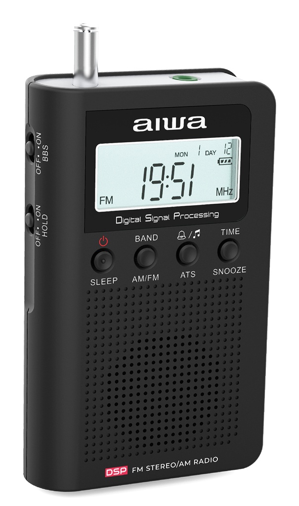 RSD-45BK radio Portátil Negro