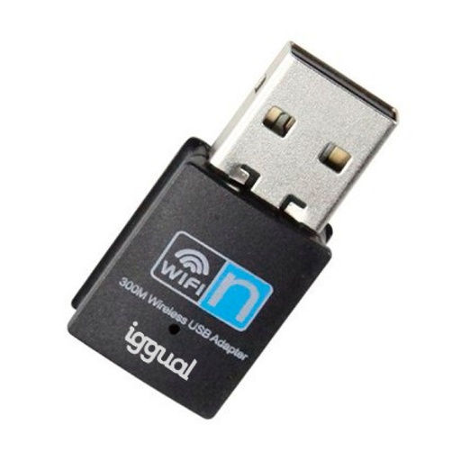 [IGG320488] Adaptador USB Wifi 300 Mbps mono 2.4GHz