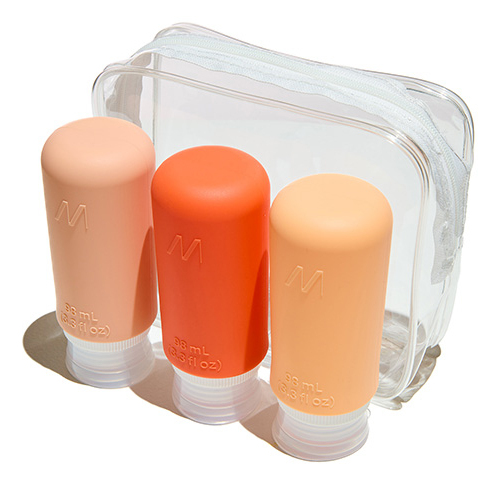 [TRBOTTLES3PF] TRBOTTLES3PF botella y recipiente de viaje Silicona Botella flexible