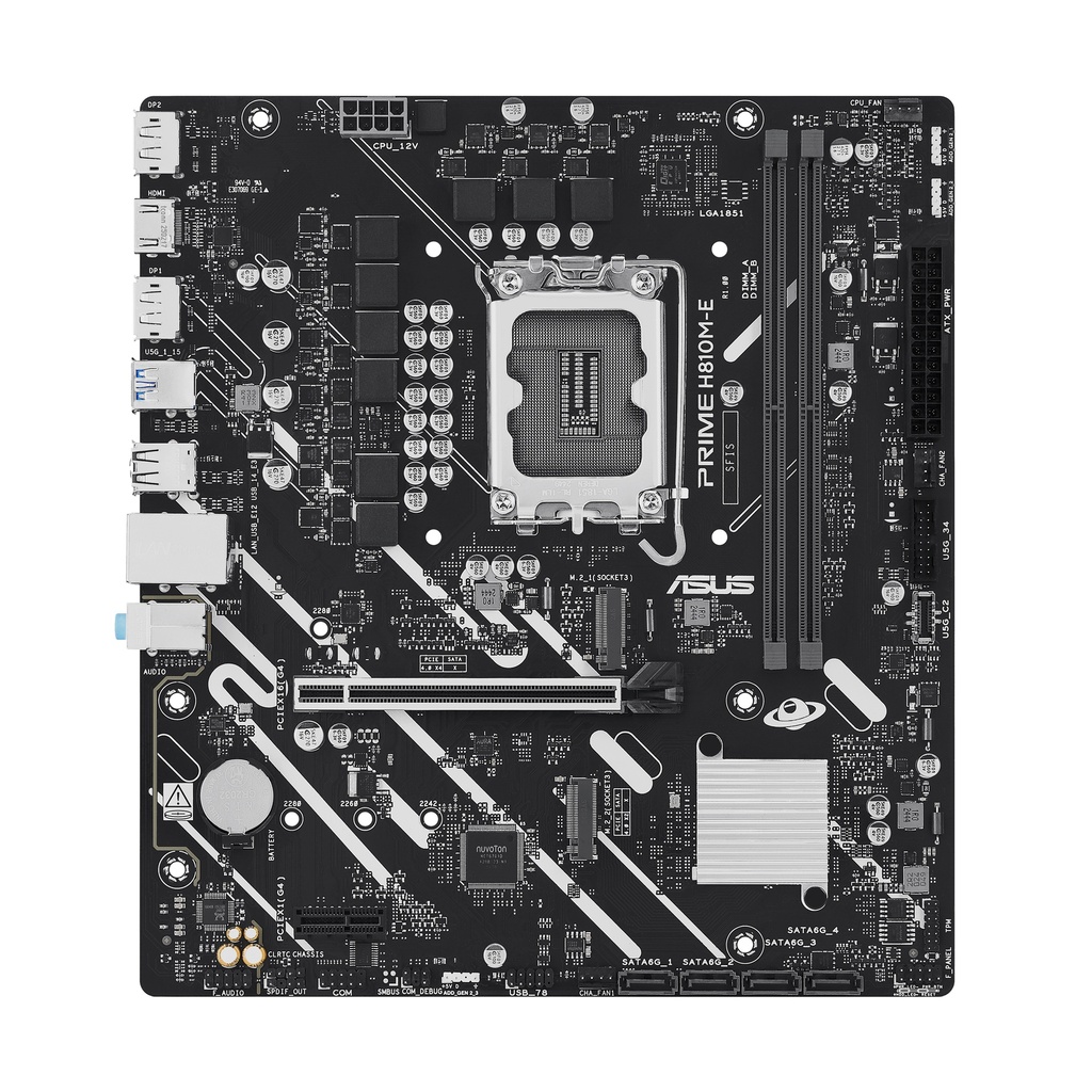 PRIME H810M-E-CSM Intel H810 LGA 1851 (Socket V1) micro ATX