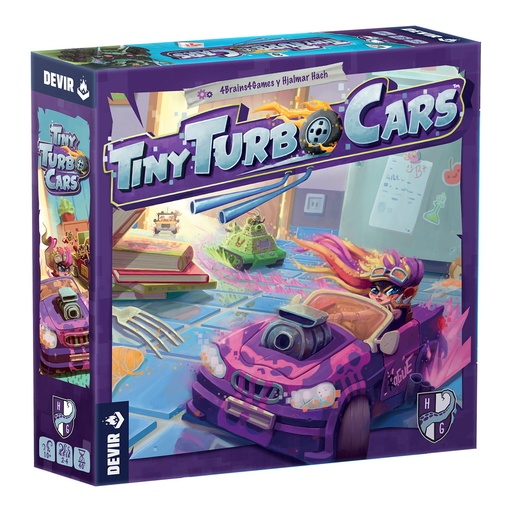 [BGTTCSP] Tiny Turbo Cars 40 min Juego de mesa Carrera